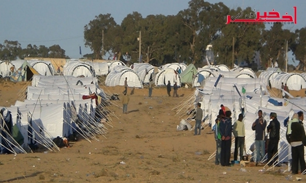 إضراب جوع طالبي اللجوء من مخيّم الشوشة / أربع جمعيّات تطالب   الوزارات المعنيّة ومنظمات الأمم المتحدة بالتدخّل