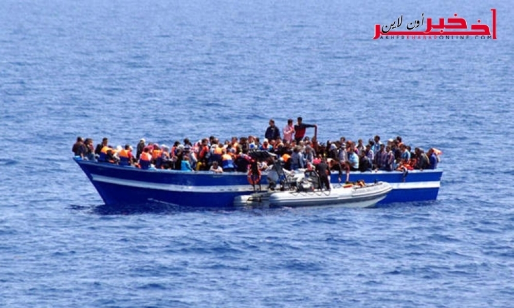 صفاقس / إغاثة 10 مهاجرين تونسيّين إثر تعطّب زورقهم بعمق البحر