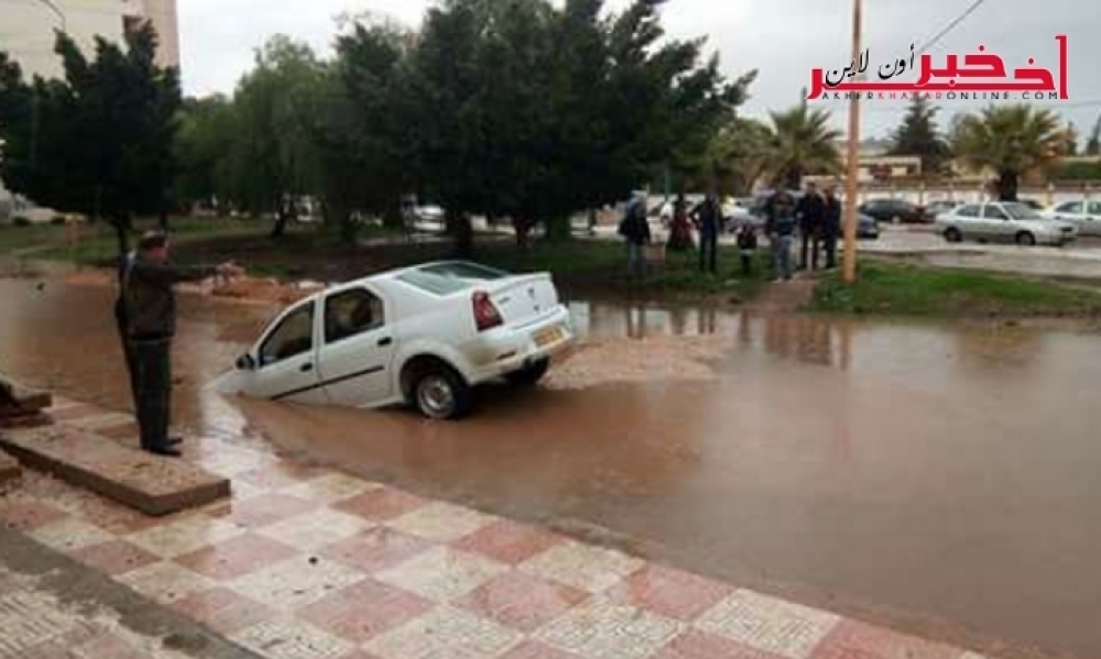 الآن- بالصّور/ الجزائر :  فيضانات في عدد من المدن الشمالية 