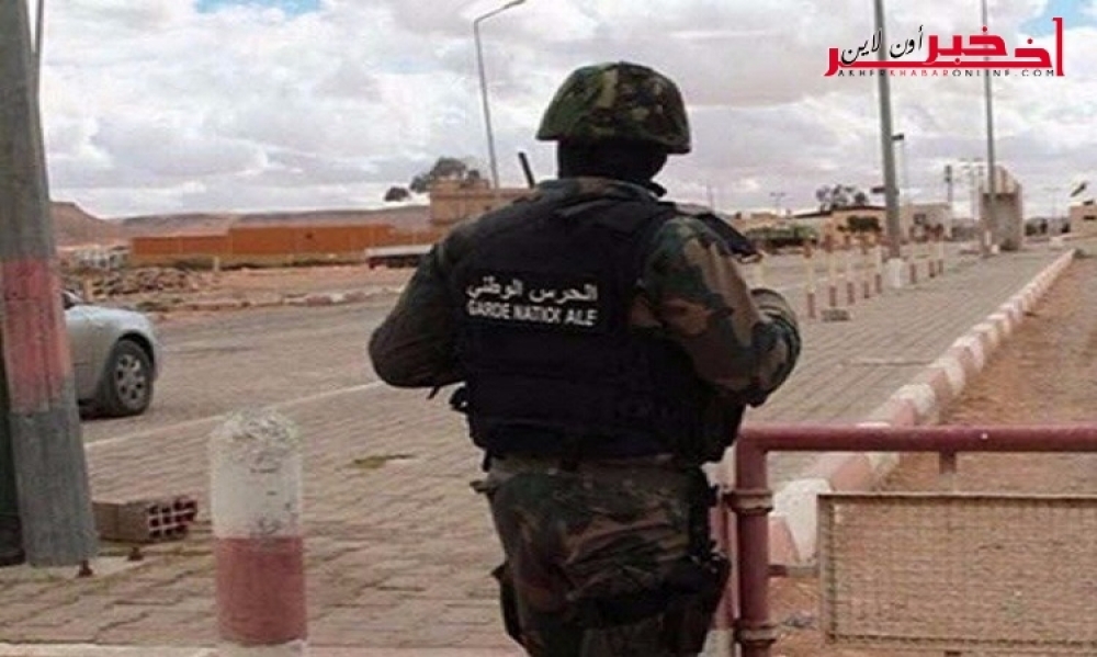 القصرين / القبض على سوريين  يحاولون التسلل الى تونس من الحدود الجزائرية