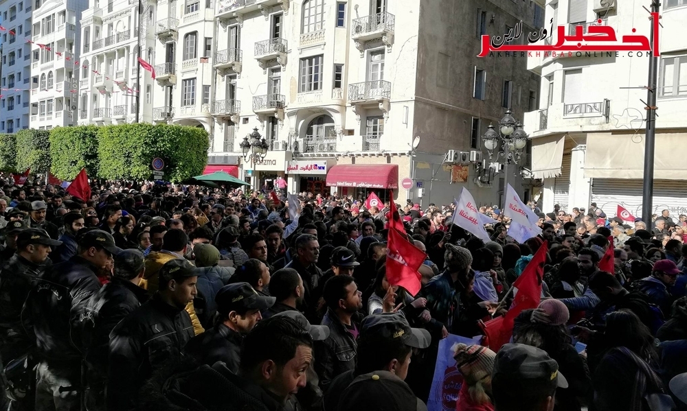 فيديو وصور / شارع  الحبيب بورقيبة الآن 