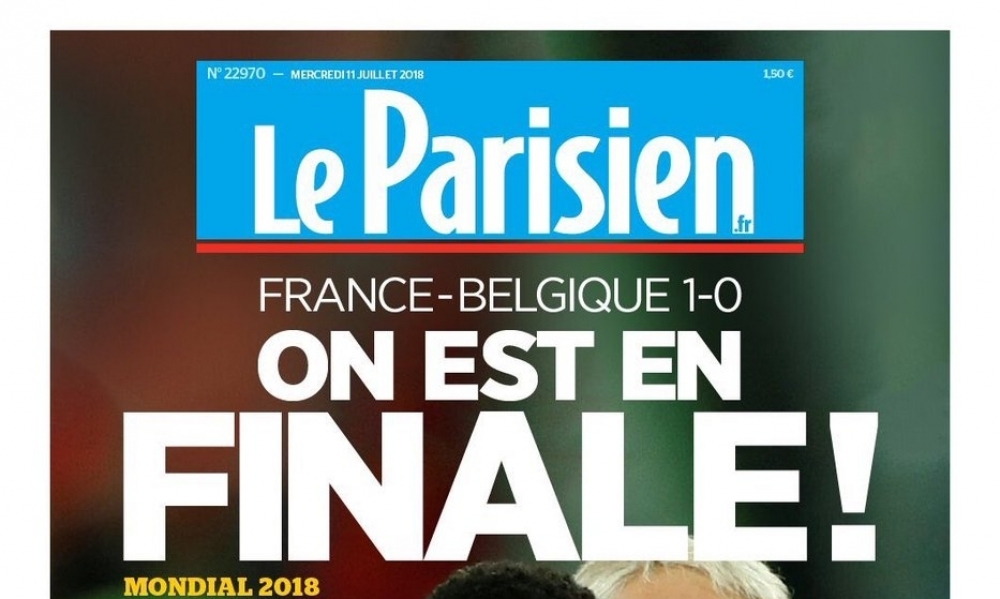 صور / بعد الترشح لنهائي كأس العالم، شاهدْ أغلفة الصحف الفرنسيّة الصّادرة صباح اليوم