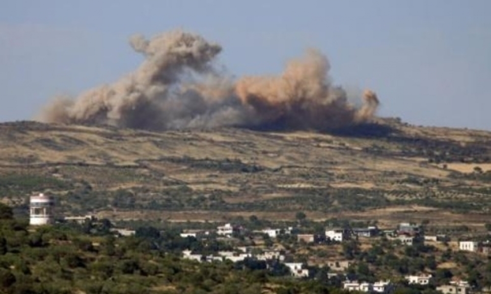 سوريا تعلن تصدي دفاعاتها الجوية لهجوم  صاروخي صهيوني  في القنيطرة