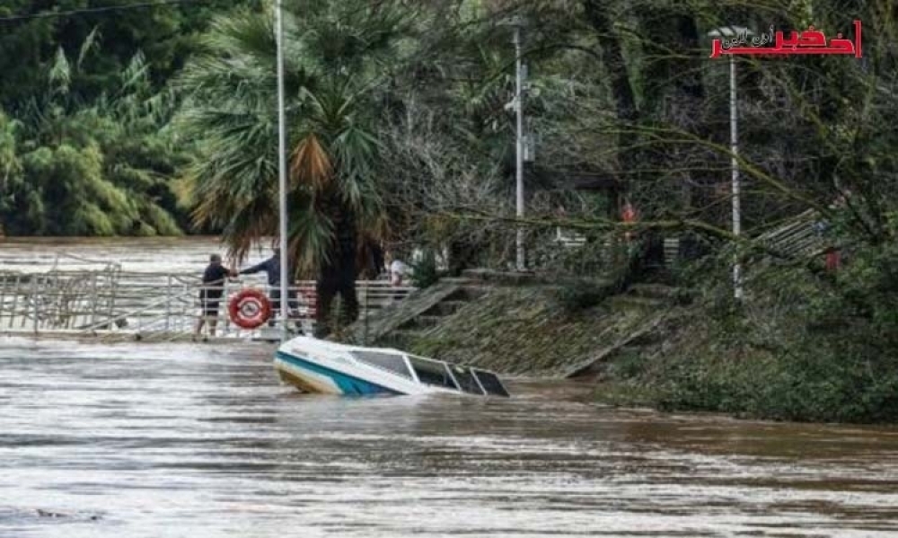 غرق شخصين في فيضانات بجنوب فرنسا