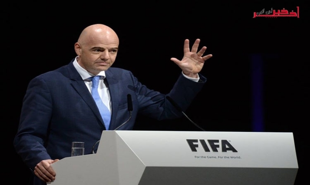 رئيس " الفيفا" إنفانتينو: "الفيفا " يدرس إمكانية توسيع كأس العالم 2022 لتشمل 48 منتخبا