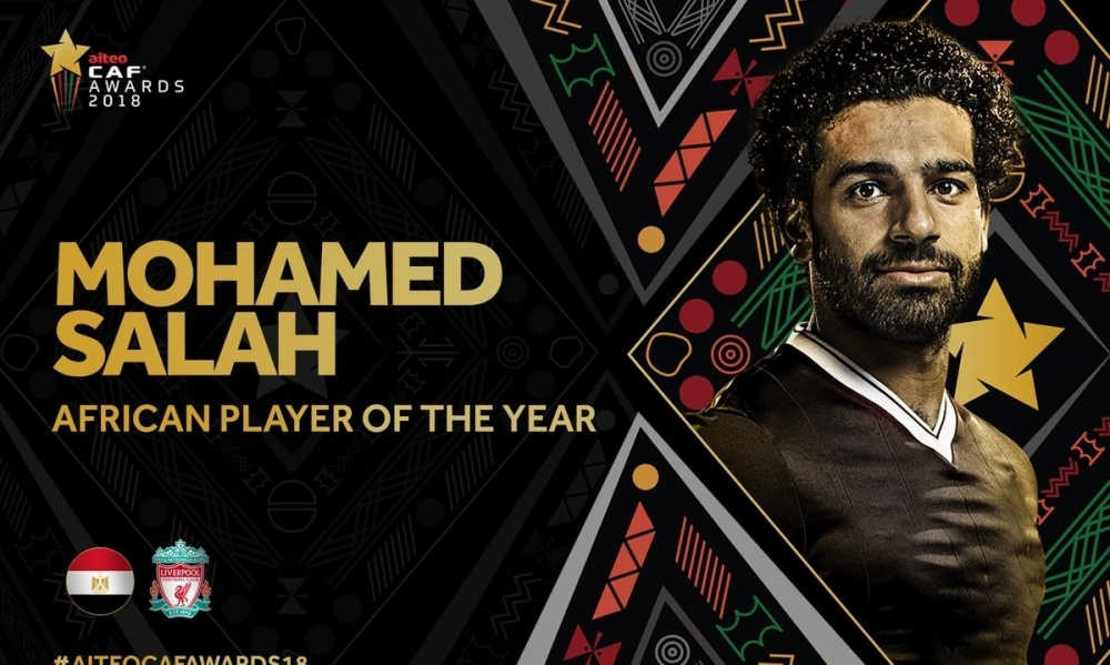 عاجل/ محمد صلاح يفوز بجائزة أفضل لاعب إفريقي للموسم الثاني على التوالي