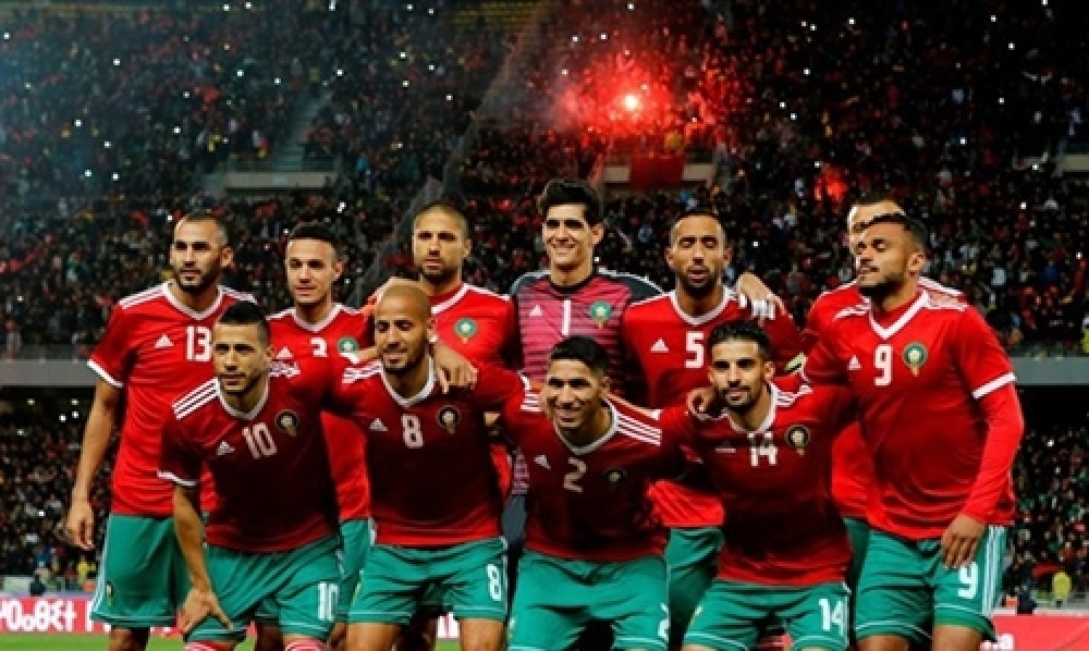 وصول بعثة منتخب المغرب إلى القاهرة استعدادا للمشاركة في كأس إفريقيا