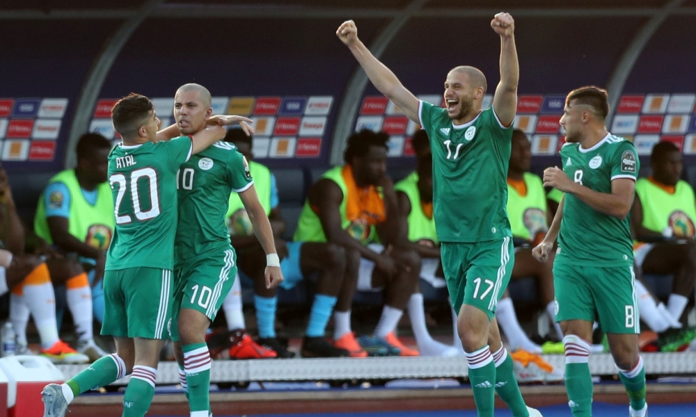 المنتخب الجزائري يتأهل إلى نصف نهائي "الكان"