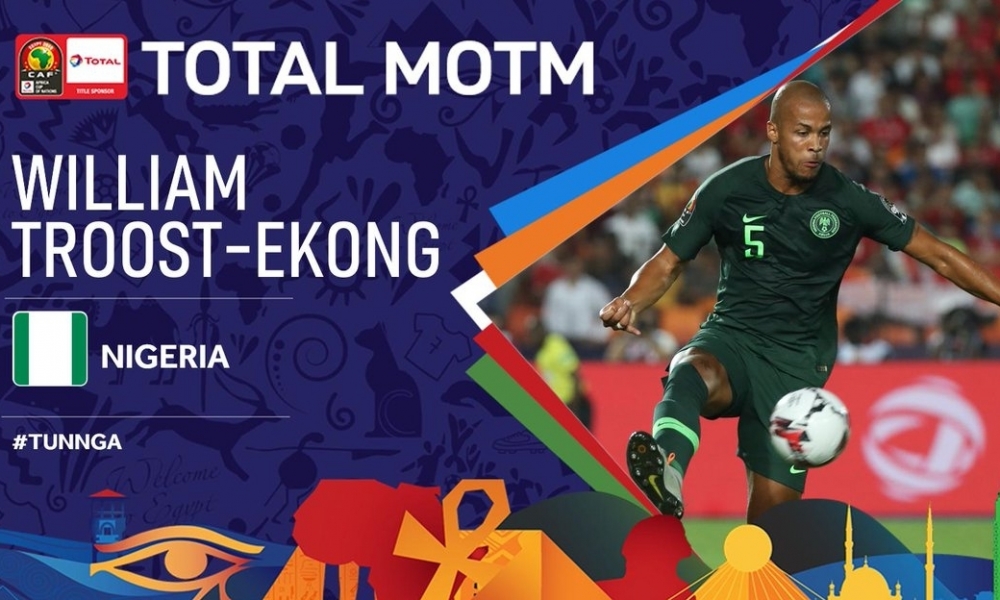 إختيار مدافع منتخب نيجيريا "ايكونغ" رجل اللقاء الترتيبي ضد تونس
