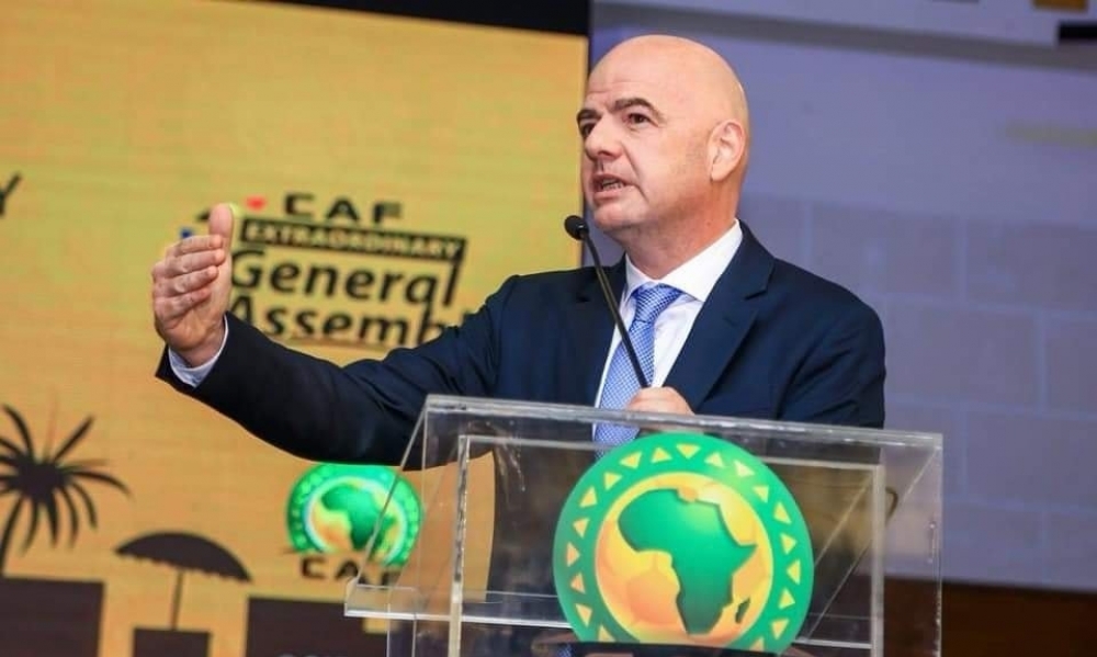 جياني انفانتينو يتعهّد بإصلاح الكرة الإفريقية