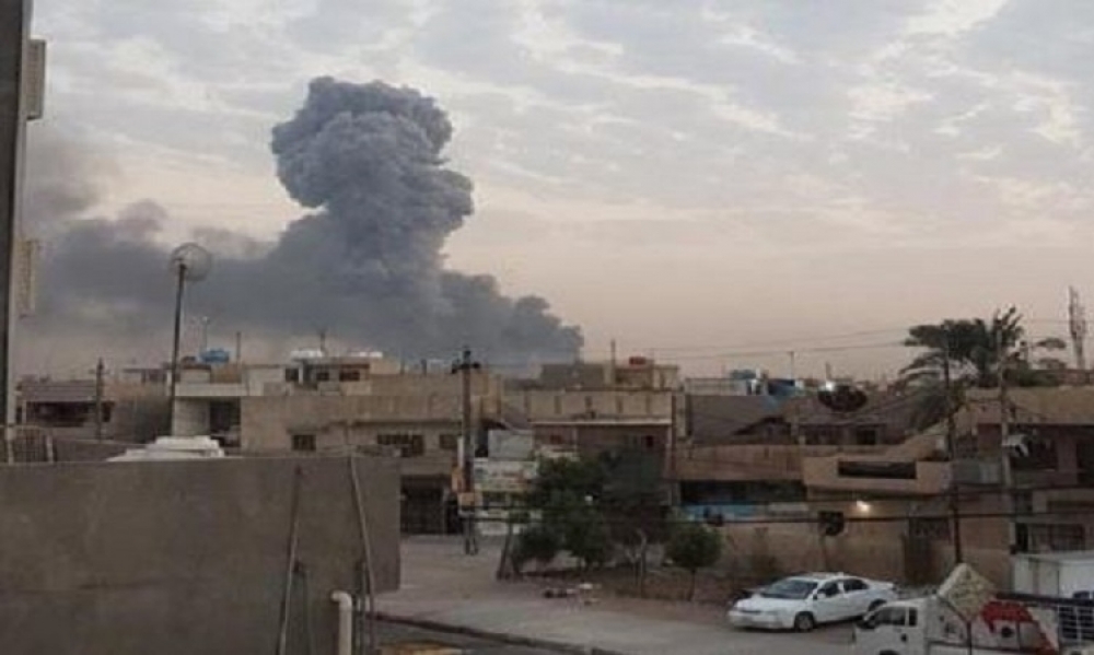 تقرير: الاشتباه بإسرائيل في قصف "معسكر الصقر" جنوب غربي بغداد