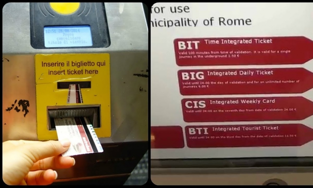 إيطاليا / الزجاجات البلاستيكيّة وسيلة لشراء تذاكر المترو والحافلات في روما