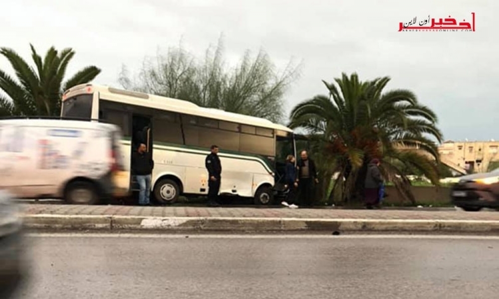 العاصمة: انزلاق حافلة على مستوى حي الرمانة