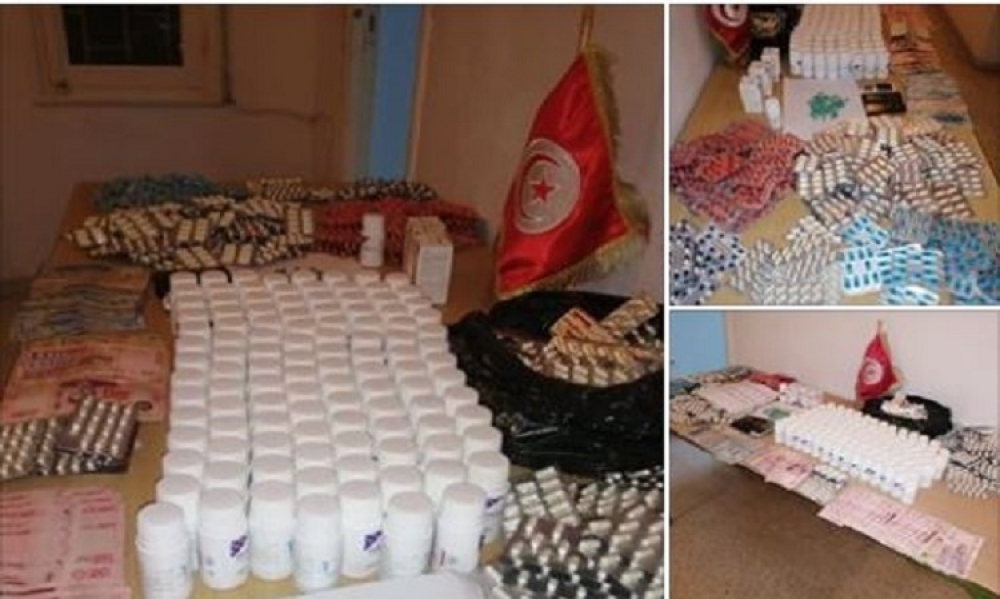 إحباط تهريب أكثر من 10000 قرص مخدر عبر الحدود التونسية الجزائرية