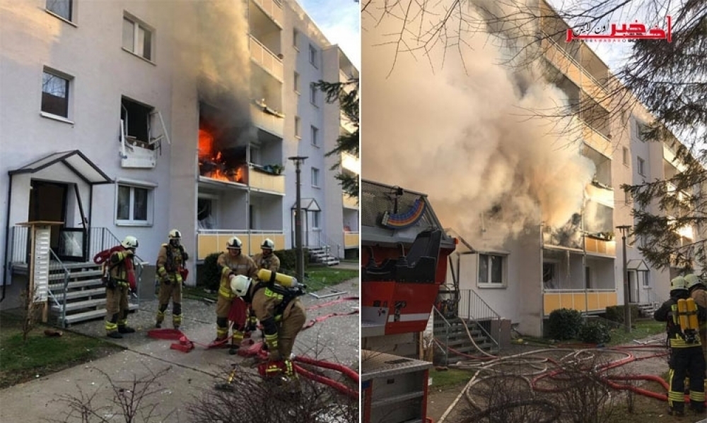 متابعة / ألمانيا: العثور على ذخيرةٍ وعبوات غاز  في مبنى سكني شهد إنفجارًا