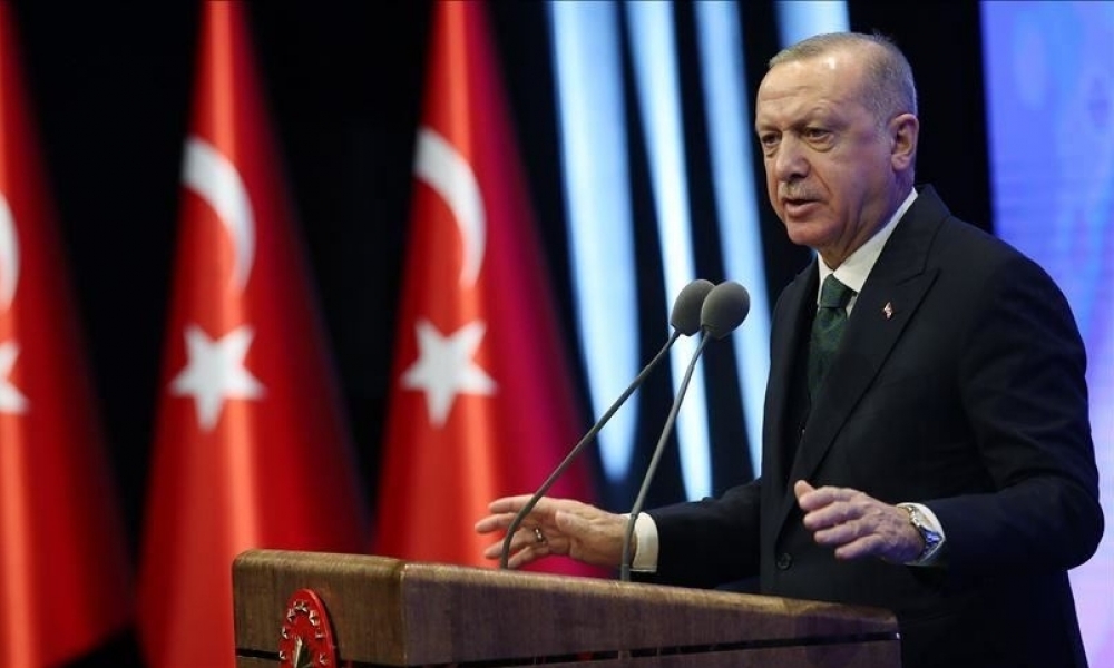 أردوغان: حفتر يريد القضاء على أكثر من مليون شخص من أحفاد الأتراك في ليبيا