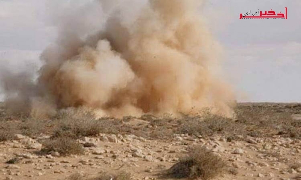 مرتفعات المغيلة / إنفجار لغمٍ أثناء مرور عربة عسكريّة دون تسجيل أضرار