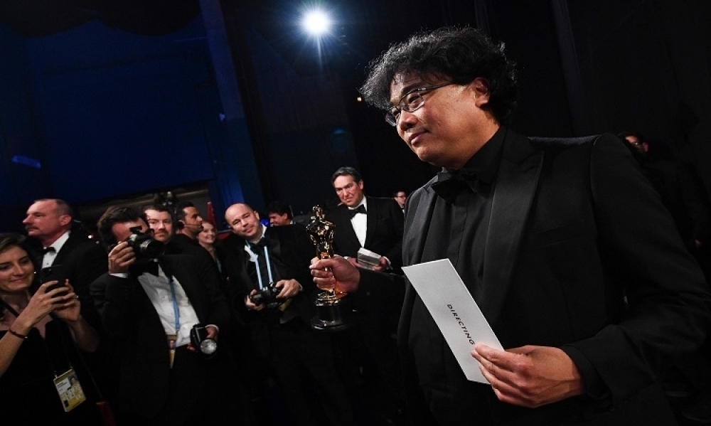 الفيلم الكوري الجنوبي "باراسايت" يفوز بجائزة أوسكار أفضل فيلم عالمي طويل