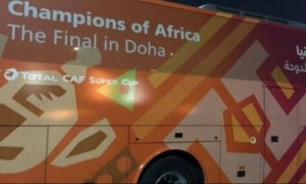 الإعتداء على الحافلة التي تقلّ بعثة الترجي في قطر قبل السوبر