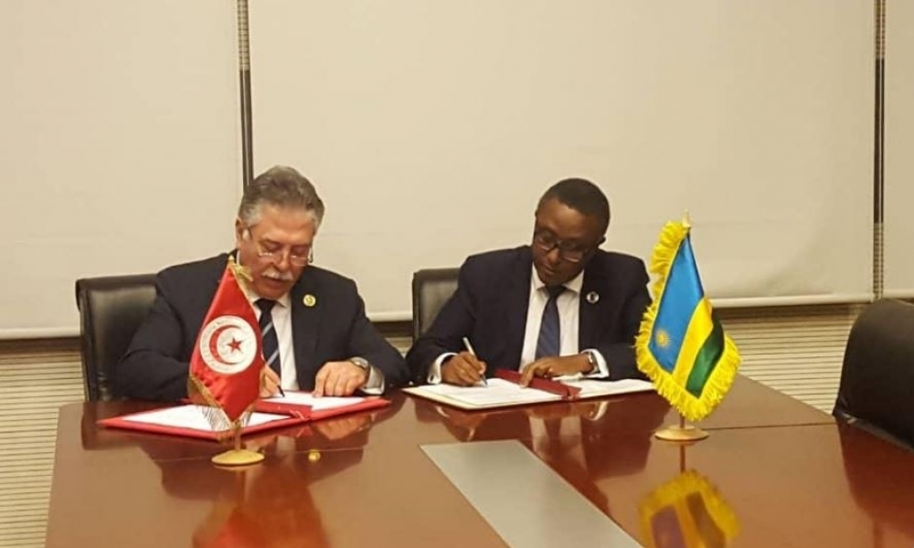 توقيع اتفاق بين تونس ورواندا بشأن الخدمات الجوية