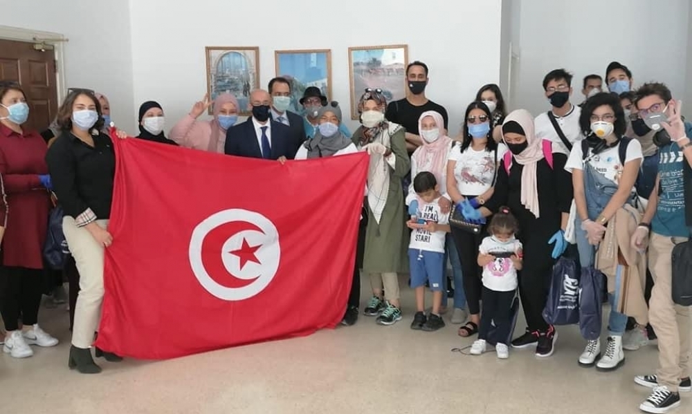 إجلاء 26 تونسيا من العالقين في الأردن ⁩