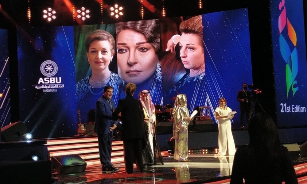 افتتاح الدورة 21 للمهرجان العربي للإذاعة والتلفزيون وتكريم مجموعة من المبدعين والإعلاميين