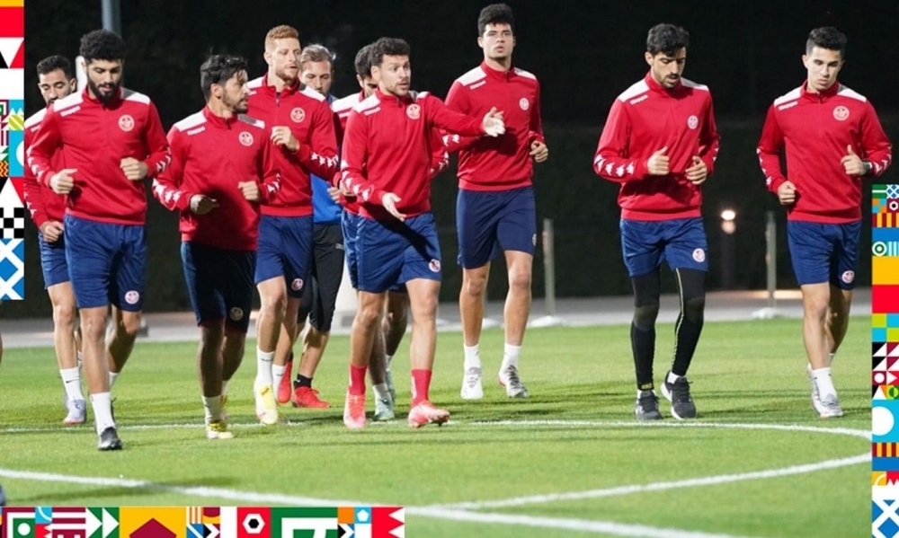 كأس العرب: المنتخب التونسي يشرع في التحضير للقاء الإمارات 
