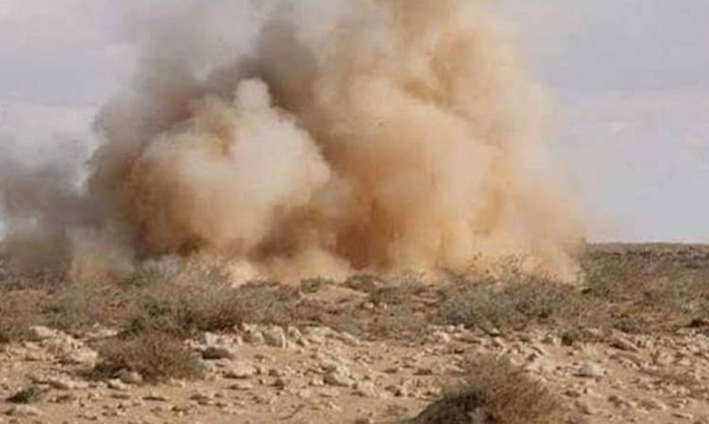 القصرين / إصابة إمرأة في إنفجار لغمٍ بمنطقة أولاد هلال المحاذية لجبل سمامة