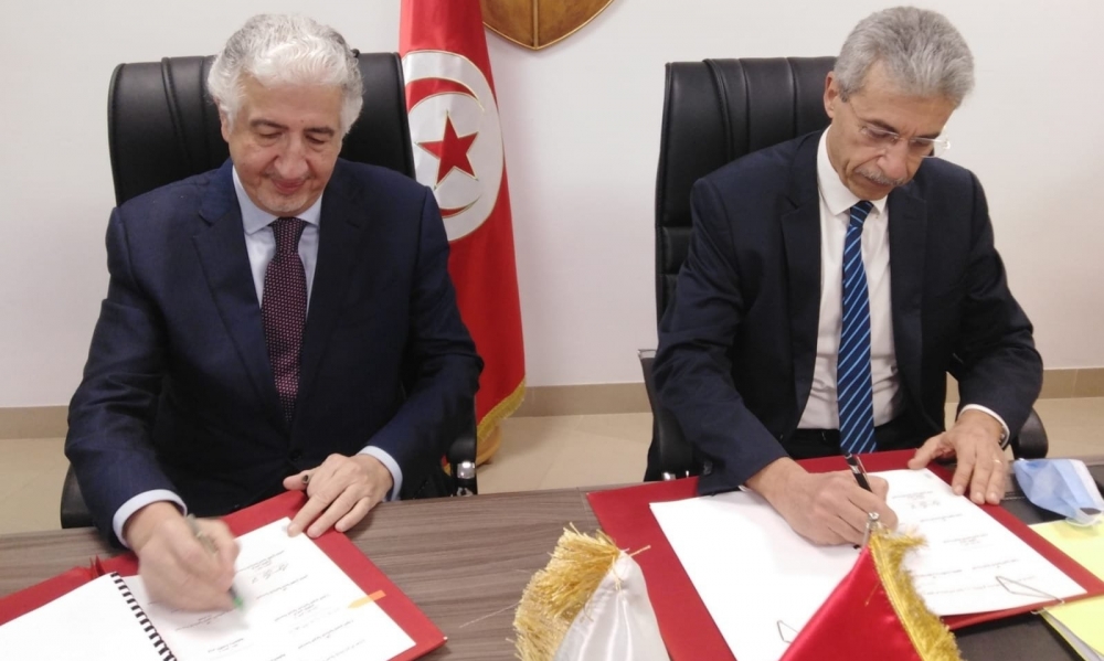 التوقيع على برنامج عملٍ لسنتَيْ 2022-2023 بين تونس وبرنامج جسور التجارة العربيّة الإفريقيّة