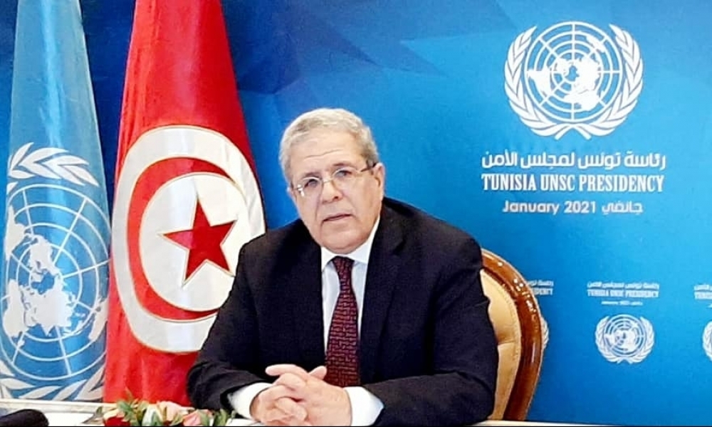 الجرندي يجدد حرص تونس على استكمال المسار السياسي في ليبيا والنأي بها عن كل التدخلات الأجنبية