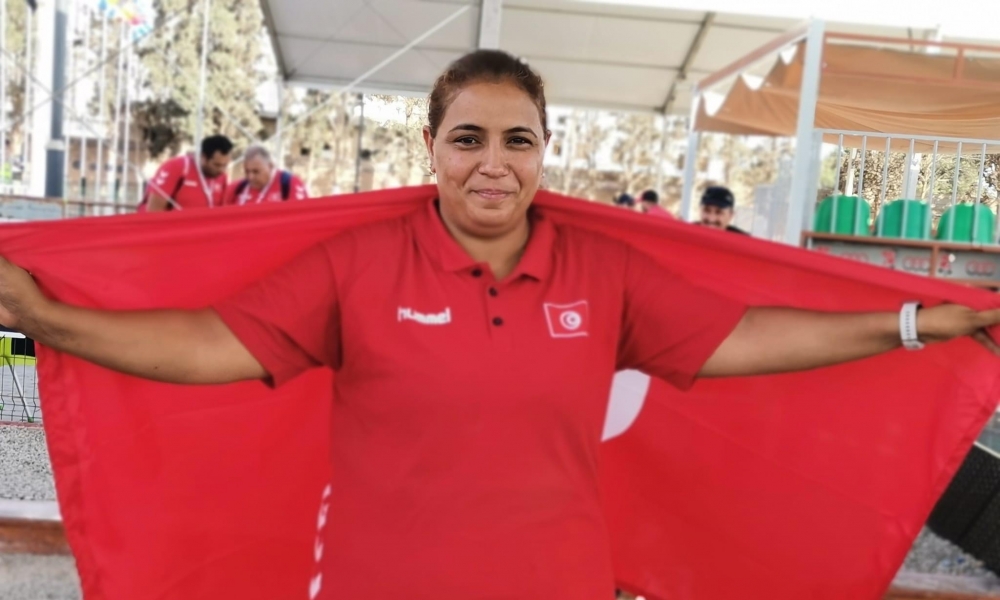 ذهبية ثانية لتونس في ألعاب البحر المتوسط بوهران