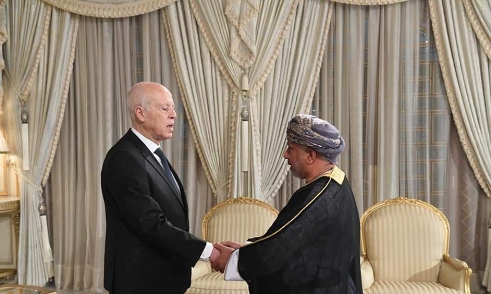 قصر قرطاج : قيس سعيد يلتقي سفير سلطنة عمان 