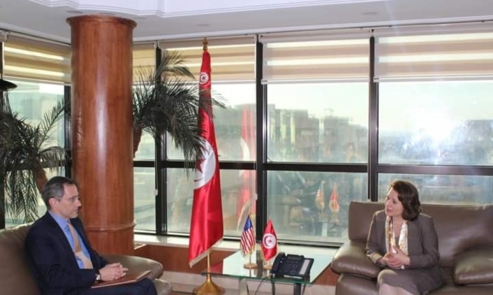  تكثيف مجالات التعاون التونسي الأمريكي في القطاعات التي تشرف عليها الوزارة