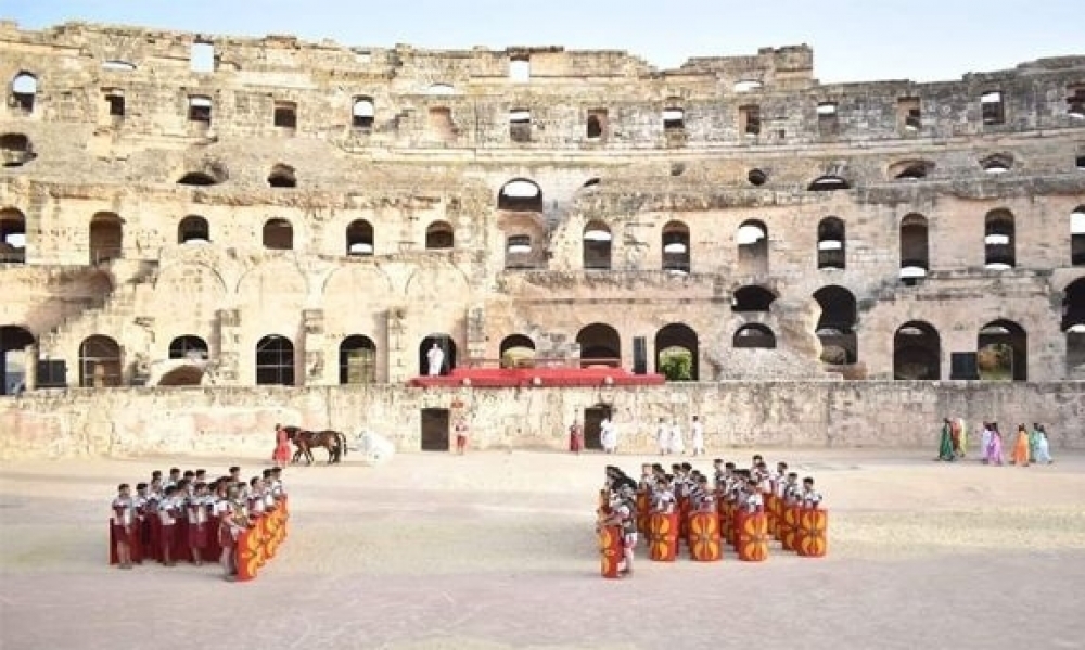 وزير السياحة يشرف على افتتاح الدورة السابعة للأيام الرومانية بالجم "تيسدروس"