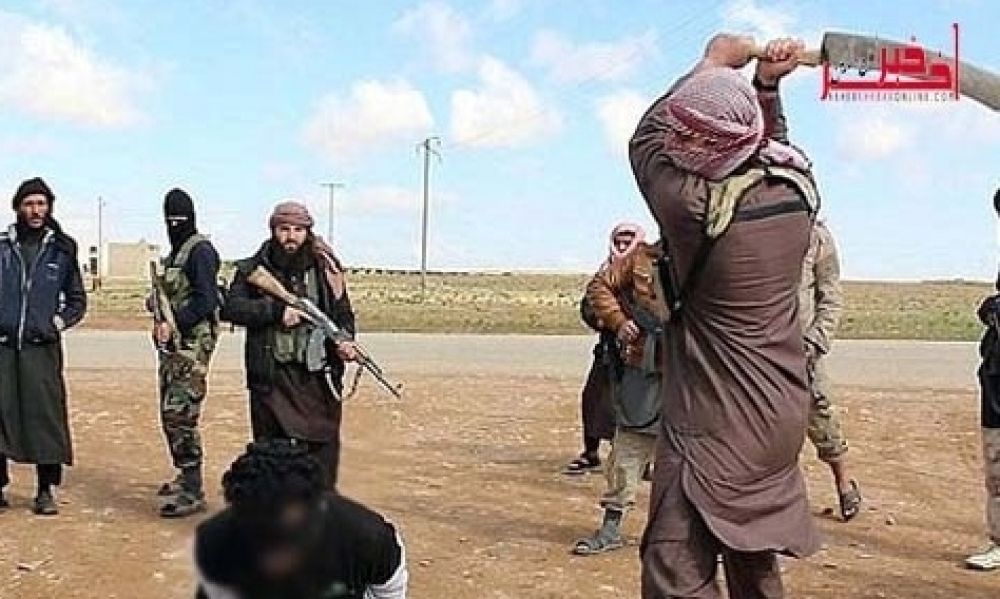 تنظيم “داعش” الارهابي يقطع رؤوس اثيوبيين مسيحيين في ليبيا