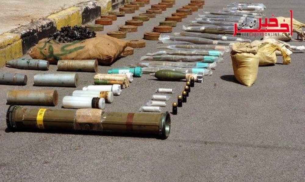 صور/ مصادرة قذائف اسرائيليّة في سوريا ..