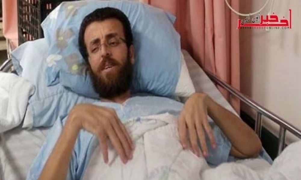 الافراج عن الصحفي الاسير محمد القيق بعد إضراب عن الطعام دام 94 يوما