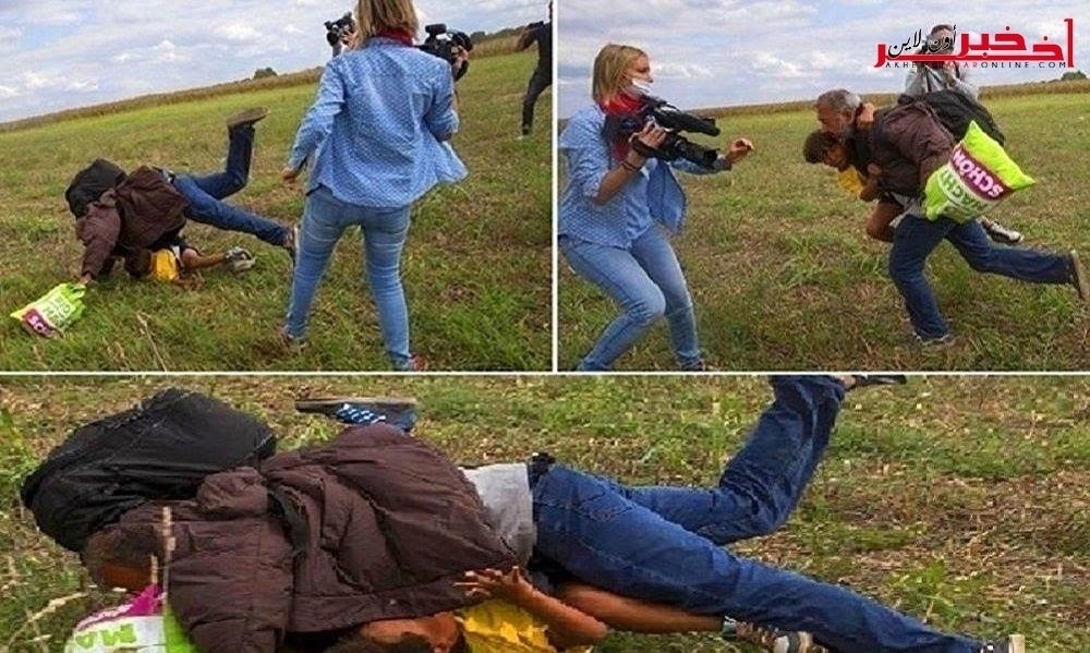 La photographe hongroise ayant taclé des émigrés syriens condamnée à la prison