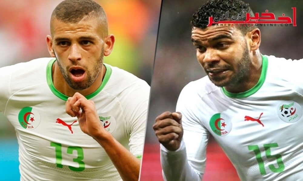 يهمّ المنتخب التونسي: إصابة ثنائي الجزائر هلال سوداني وإسلام سليماني