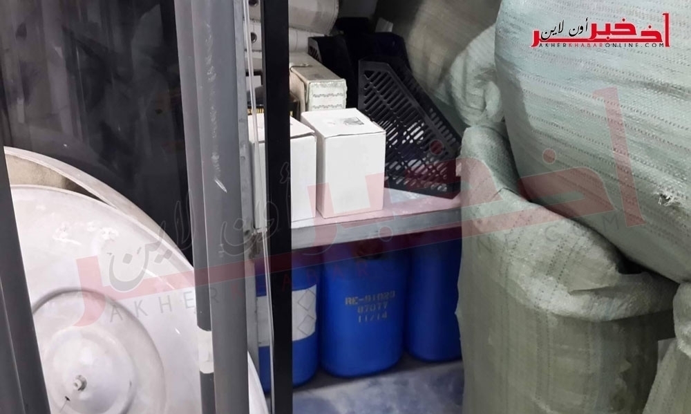 Banlieue nord: saisie de 415 kg de silicone et de produits inflammables