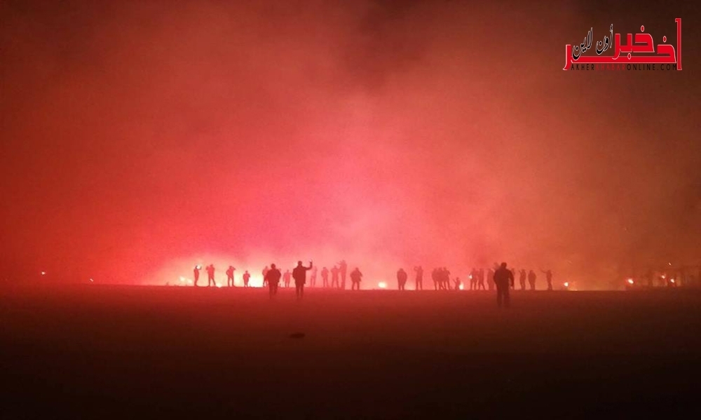 رغم أنه لا يحتضن أيّ مبارة اليوم..شماريخ ودخان كثيف يتصاعد من الملعب الأولمبي بسوسة، التفاصيل..