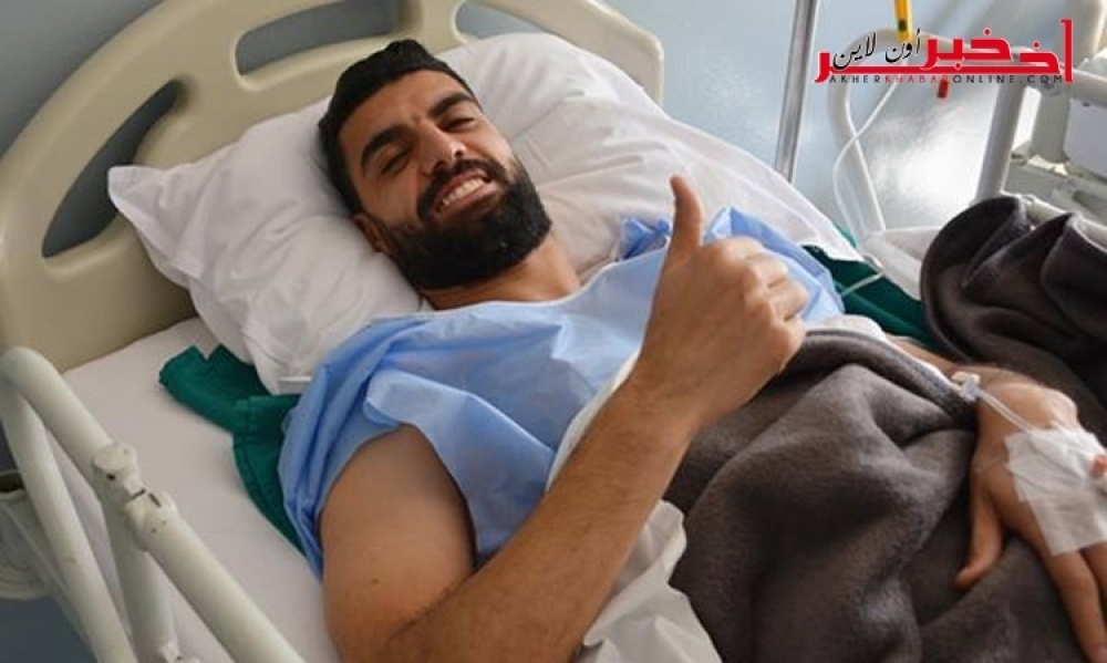 تدخل جراحي ناجح لمدافع النجم الساحلي زياد بوغطاس