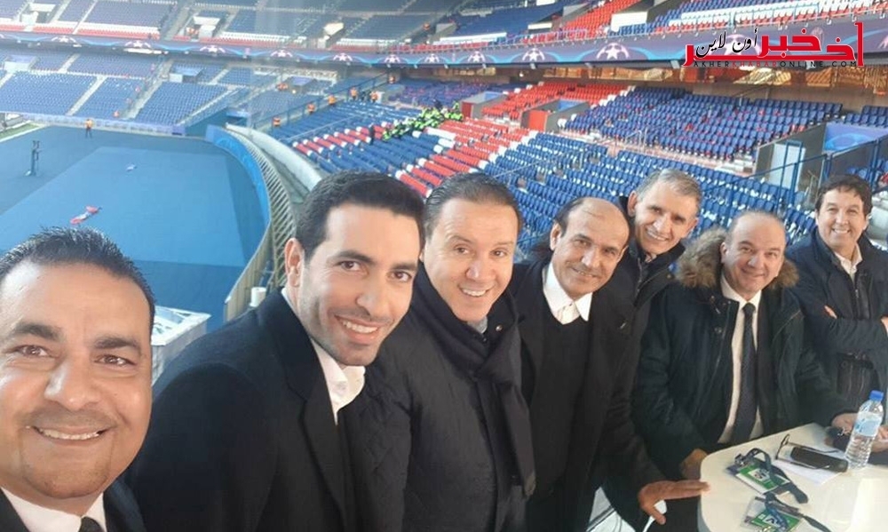 نبيل معلول في الاستوديو التحليلي لمباراة باريس سان جرمان وريال مدريد على "بي ان سبورت" 