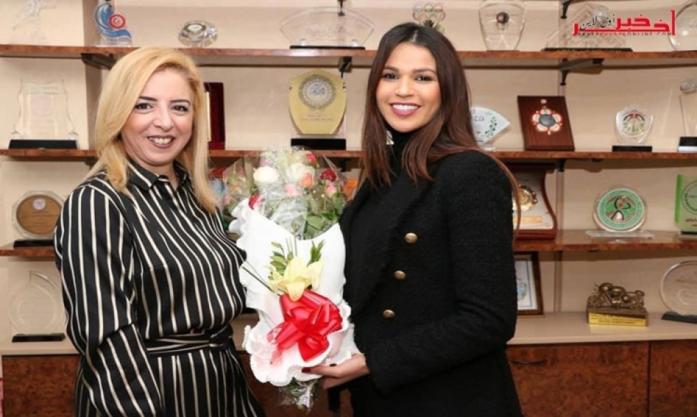 وزيرة الشباب والرياضة تكرّم حبيبة الغريبي
