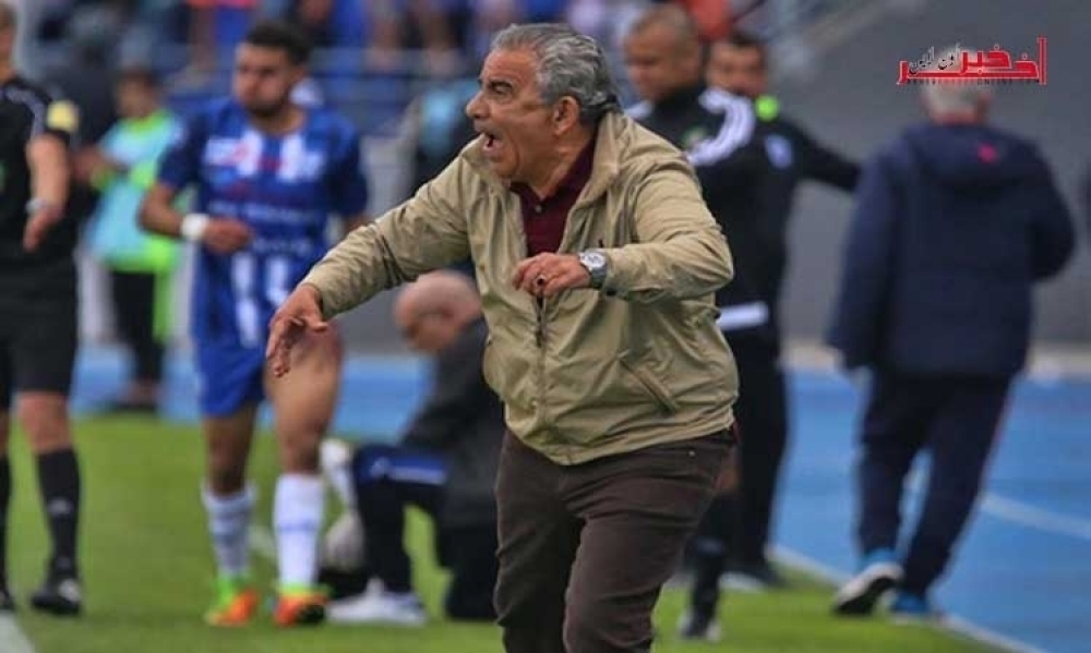 فوزي البنزرتي يهاجم التحكيم المغربي ويصرح: أشعر أن الوداد البيضاوي مستهدف