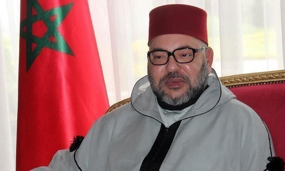 صورة رسالة التهنئة ..الملك المغربي يهنئ قيس سعيد 