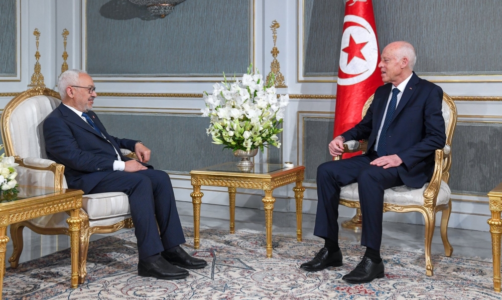 قيس سعيد يلتقي الغنوشي، التفاصيل...
