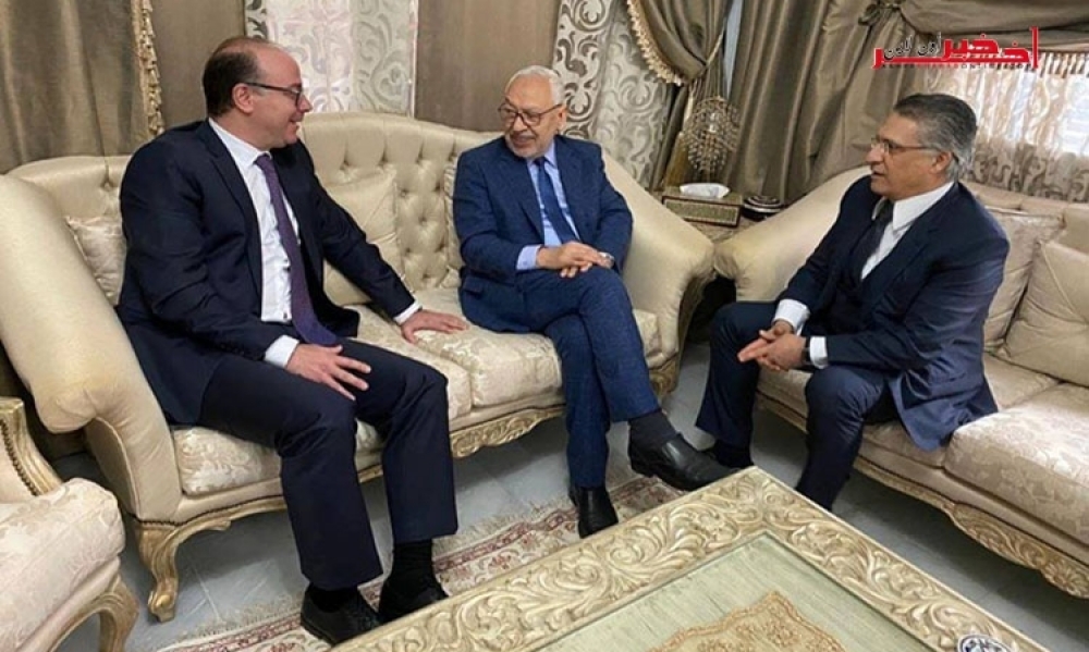 متابعة/ الفخفاخ والغنوشي والقروي يؤكدون أن اللقاء الثلاثي كان" إيجابيا وبناء"