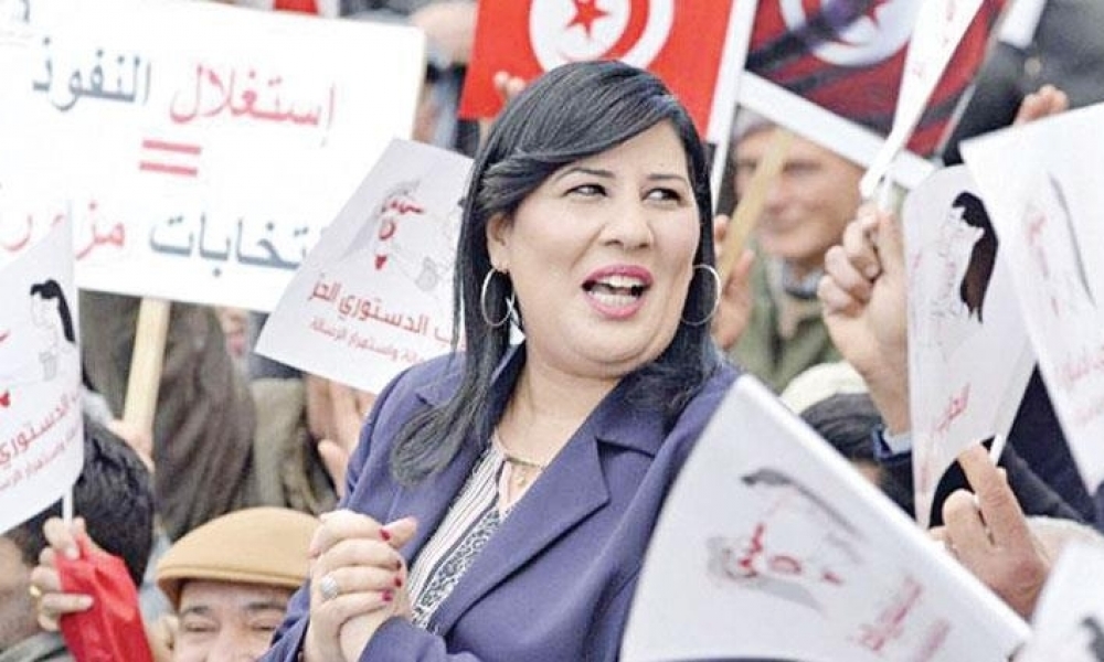 عبير موسي: قيس سعيد يرفع شعارات "جوفاء" ولا يملك برنامجا اقتصاديا وديبلوماسيا لتونس