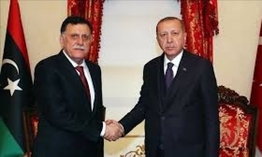 في لقاءٍ بين السراج وأردوغان / الإتفاق على عودة الشركات التركيّة لإستكمال المشاريع المتوقّفة في ليبيا